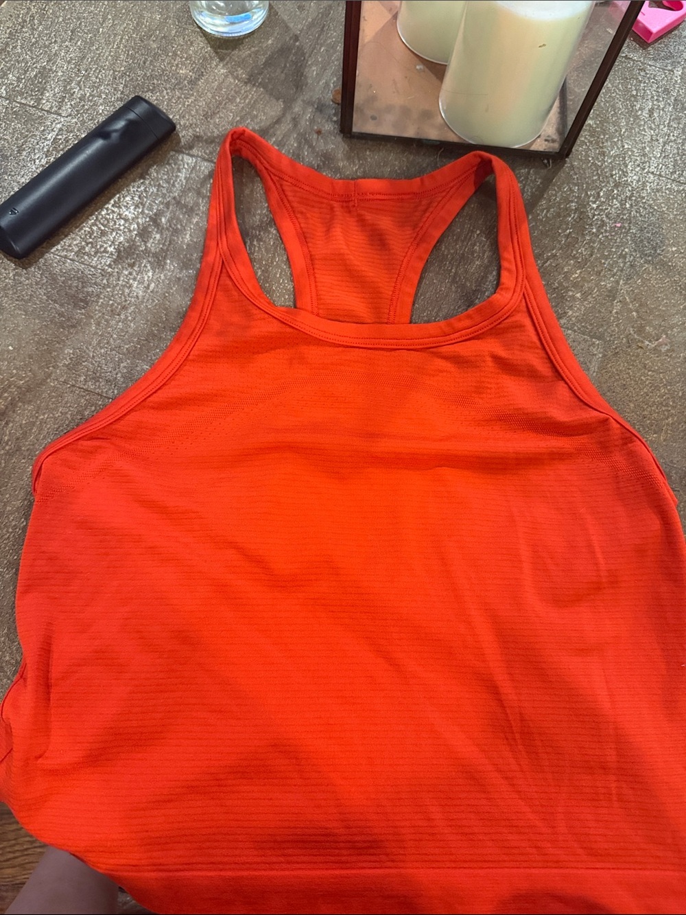 lululemon swiftly tech waist tank Women's Bright Red Racerback Tank